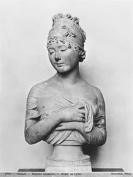 Juliette Recamier (1777-1849) c.1805-06 (marmor) (se også 242735)
